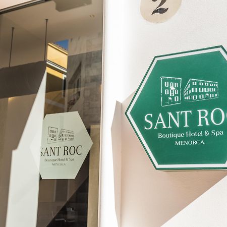 Boutique Hotel Sant Roc & Spa Маон Экстерьер фото
