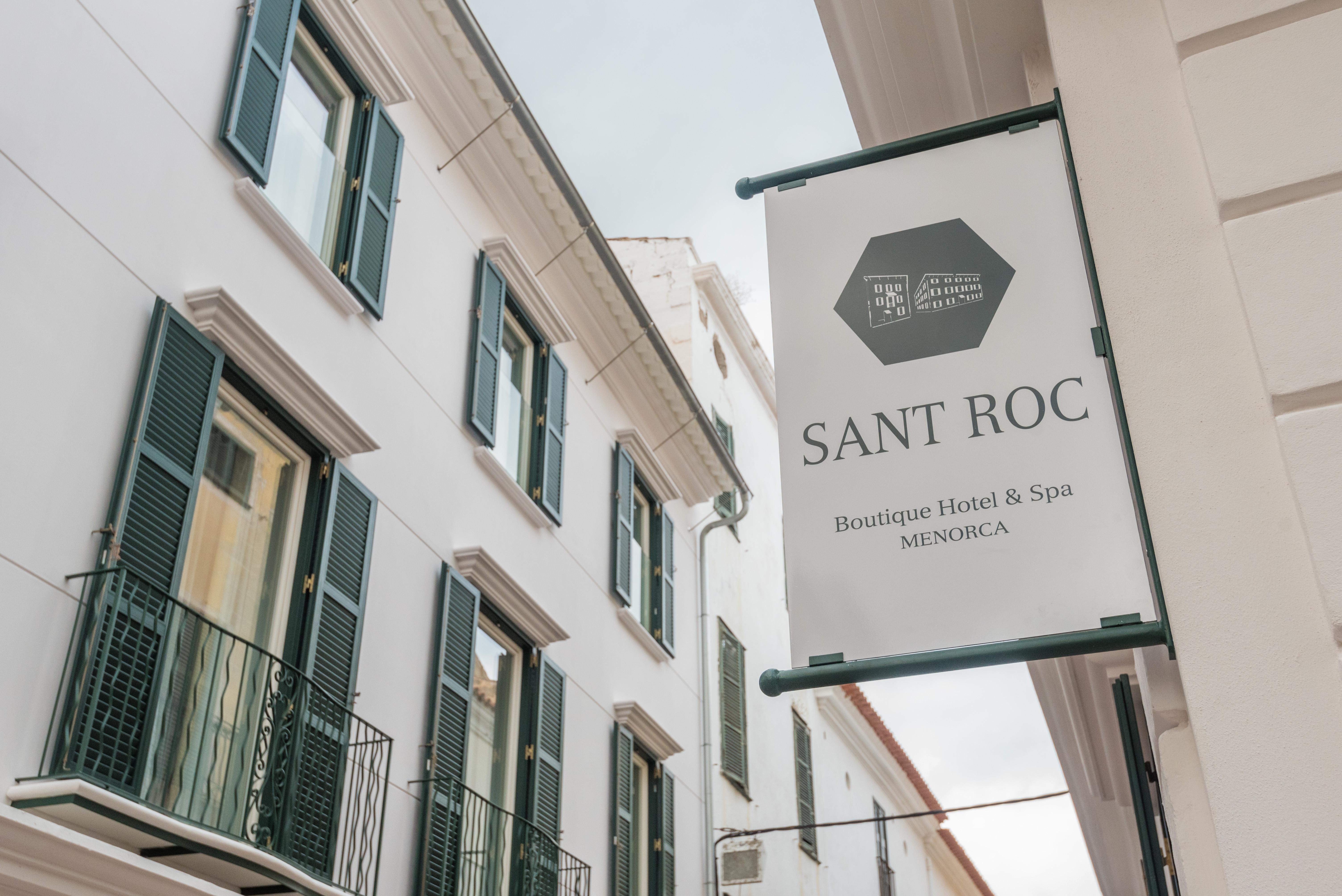 Boutique Hotel Sant Roc & Spa Маон Экстерьер фото